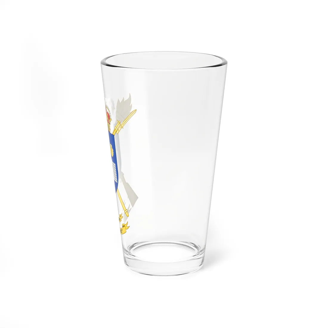 Coat of Arms of the USBA Jaime I (Spain) (Coat of Arms) Pint Glass 16oz - Go Mug Yourself