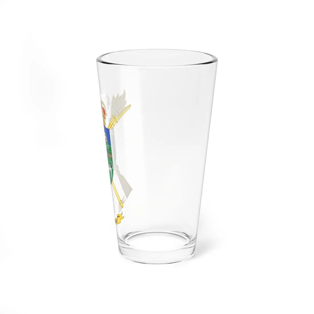 Coat of Arms of the USBAD Oroel (Spain) (Coat of Arms) Pint Glass 16oz - Go Mug Yourself