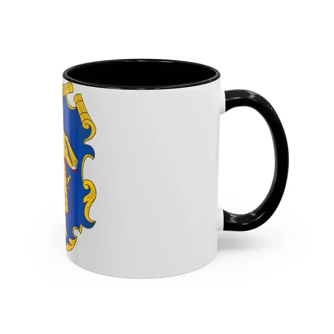 Coat of arms of the Zaporozhian Host - Accent Coffee Mug - Go Mug Yourself