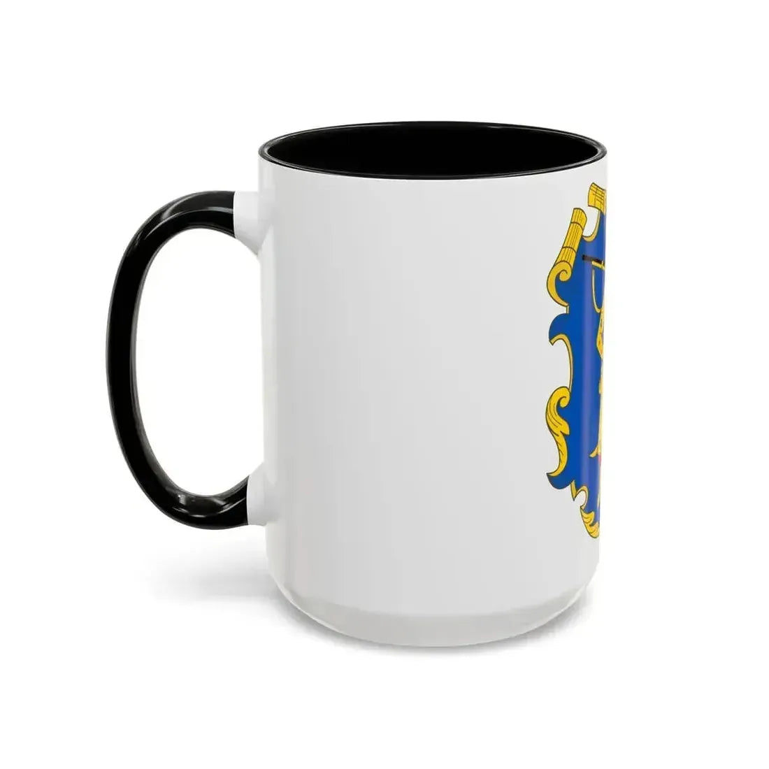 Coat of arms of the Zaporozhian Host - Accent Coffee Mug - Go Mug Yourself