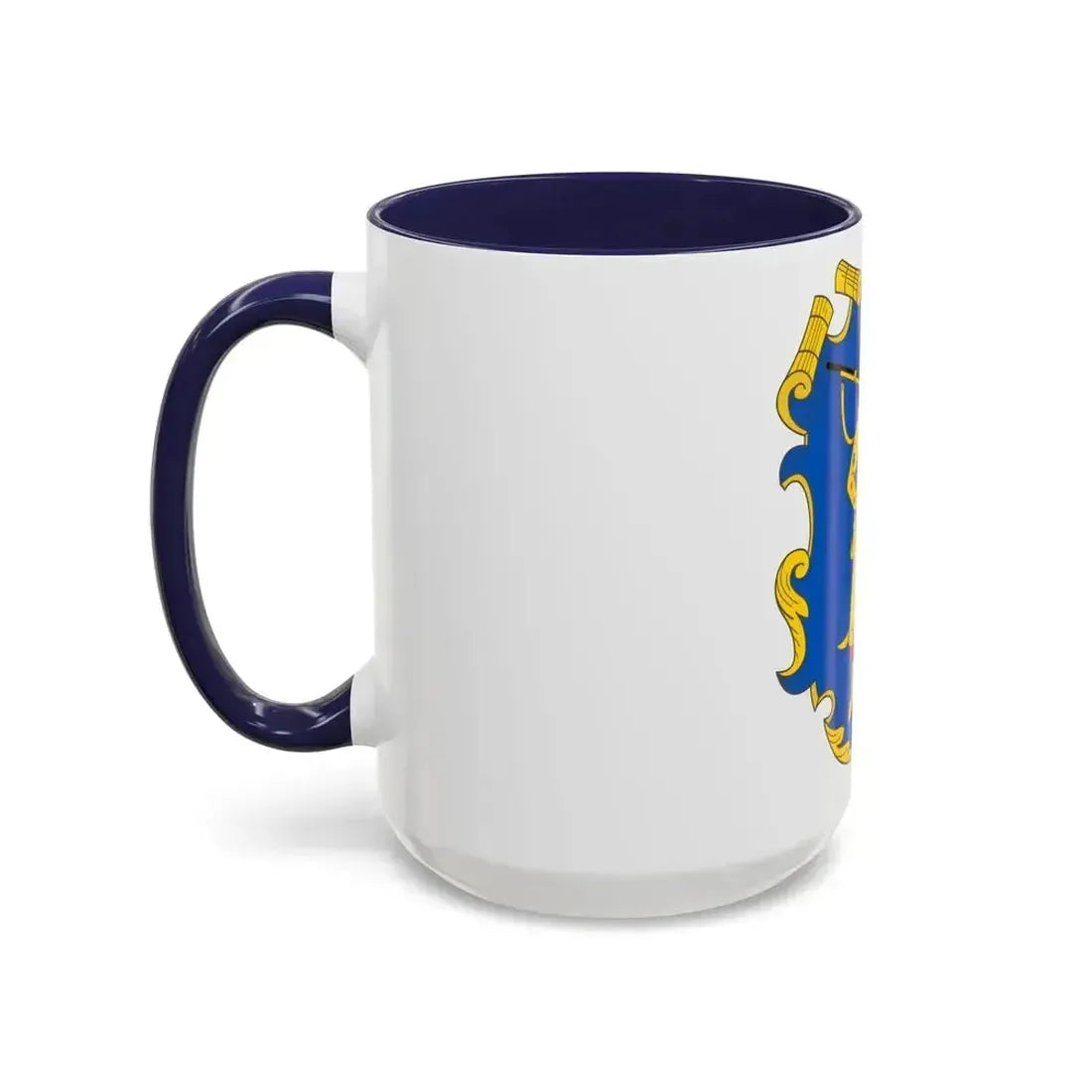 Coat of arms of the Zaporozhian Host - Accent Coffee Mug - Go Mug Yourself