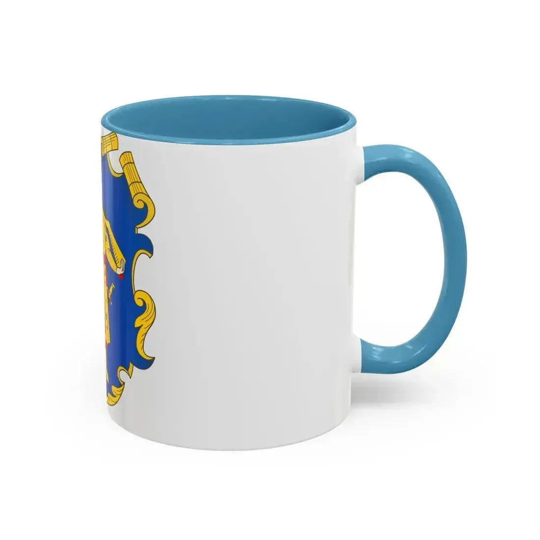 Coat of arms of the Zaporozhian Host - Accent Coffee Mug - Go Mug Yourself