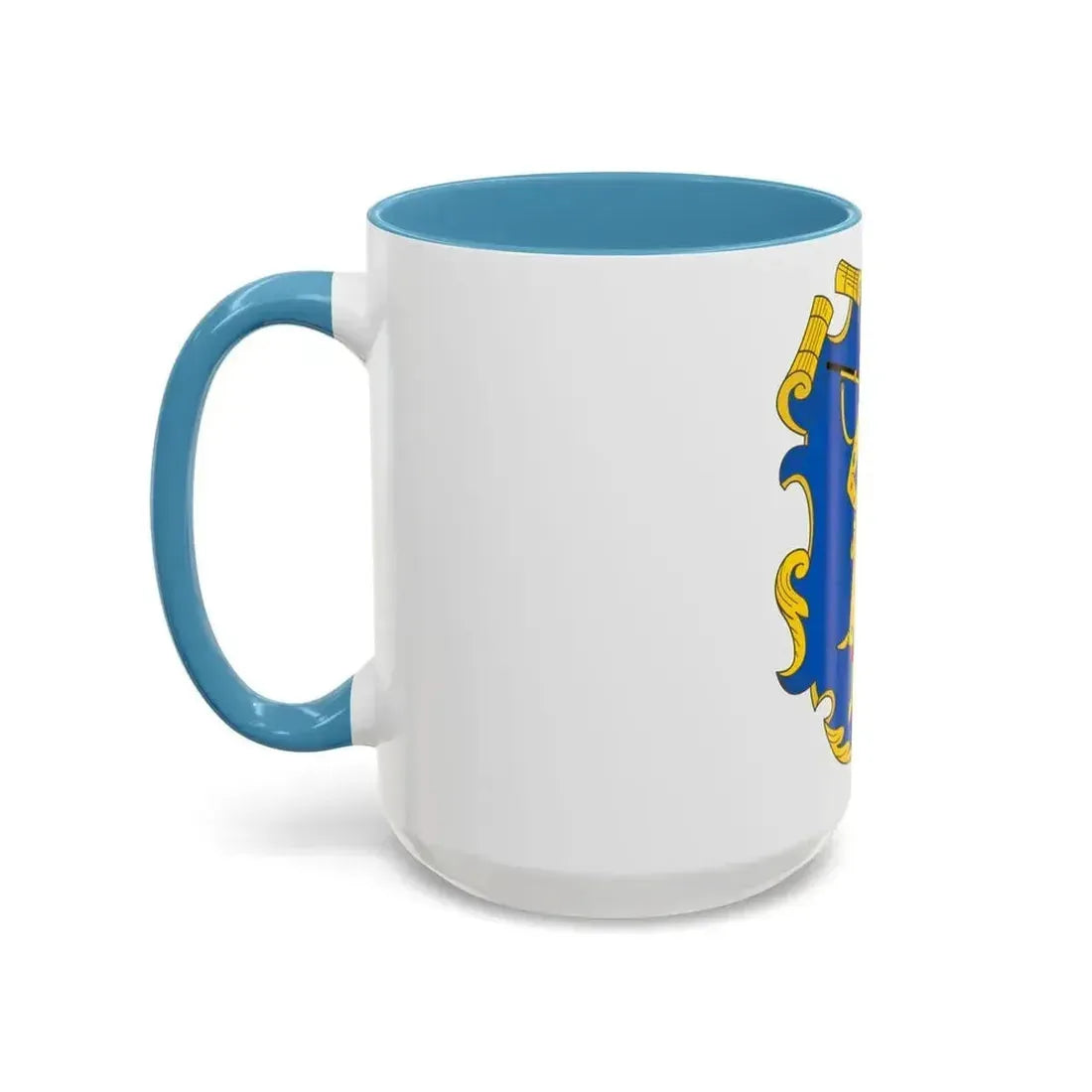Coat of arms of the Zaporozhian Host - Accent Coffee Mug - Go Mug Yourself