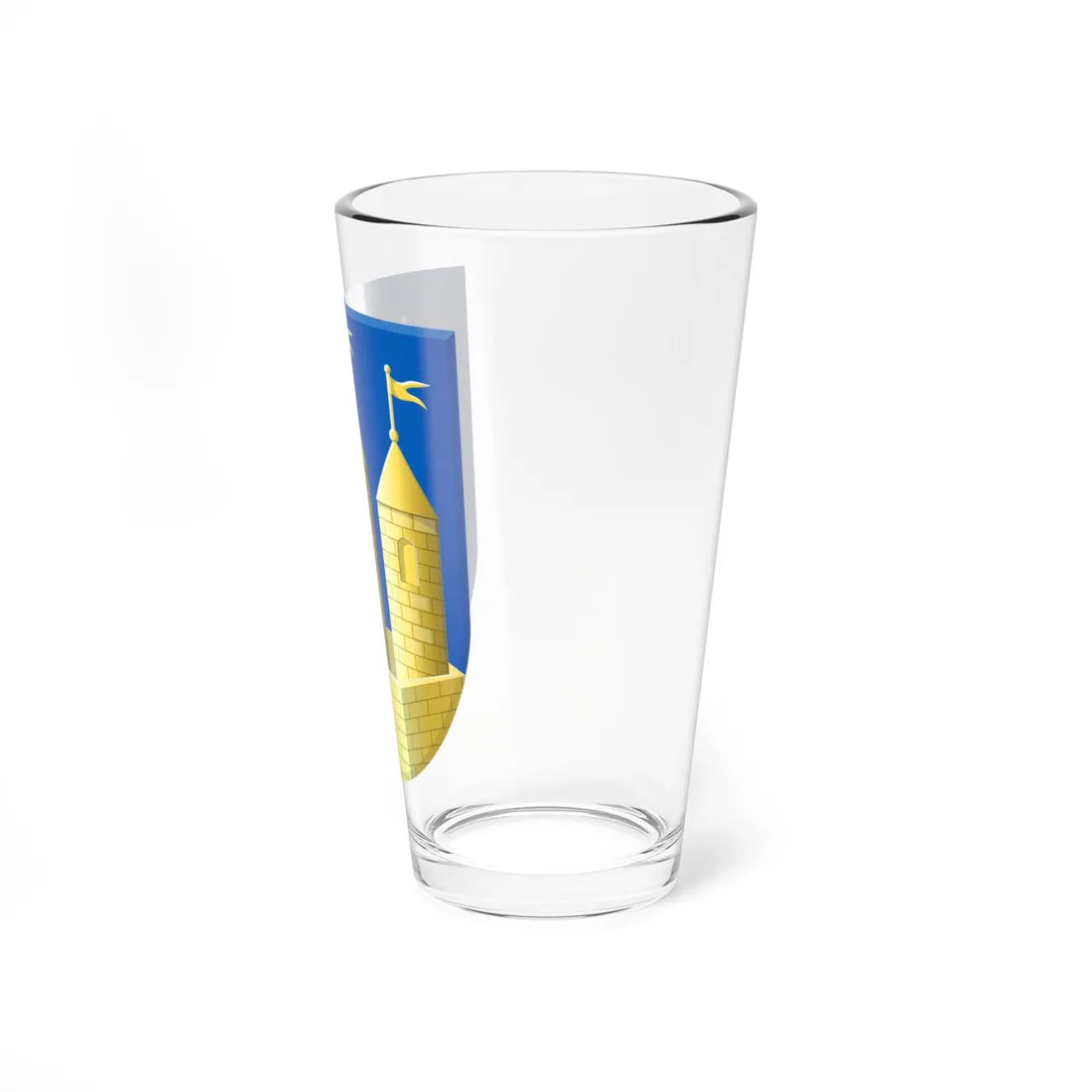 Coat of arms of Tilburg (Netherlands) (Coat of Arms) Pint Glass 16oz - Go Mug Yourself