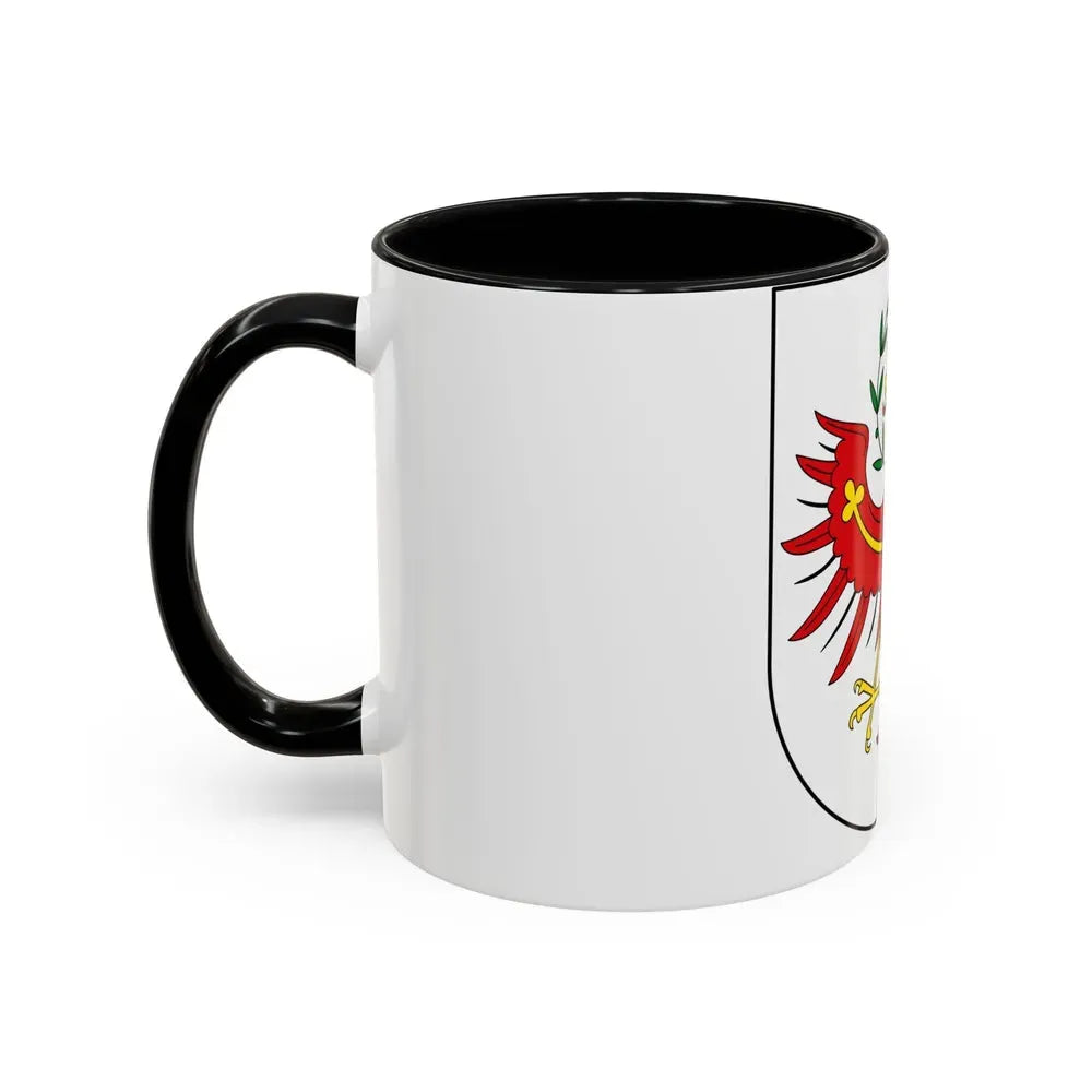 Coat of Arms of Tirol Austria - Accent Coffee Mug - Go Mug Yourself