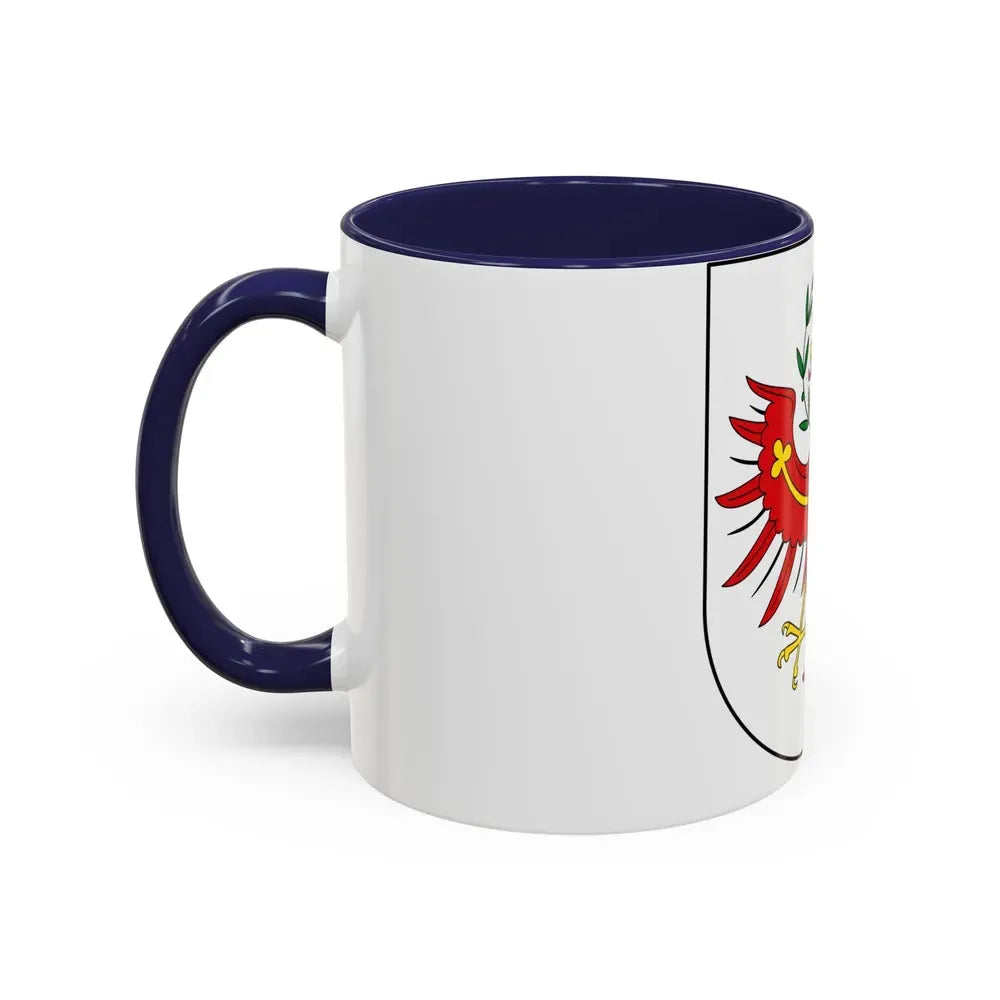Coat of Arms of Tirol Austria - Accent Coffee Mug - Go Mug Yourself
