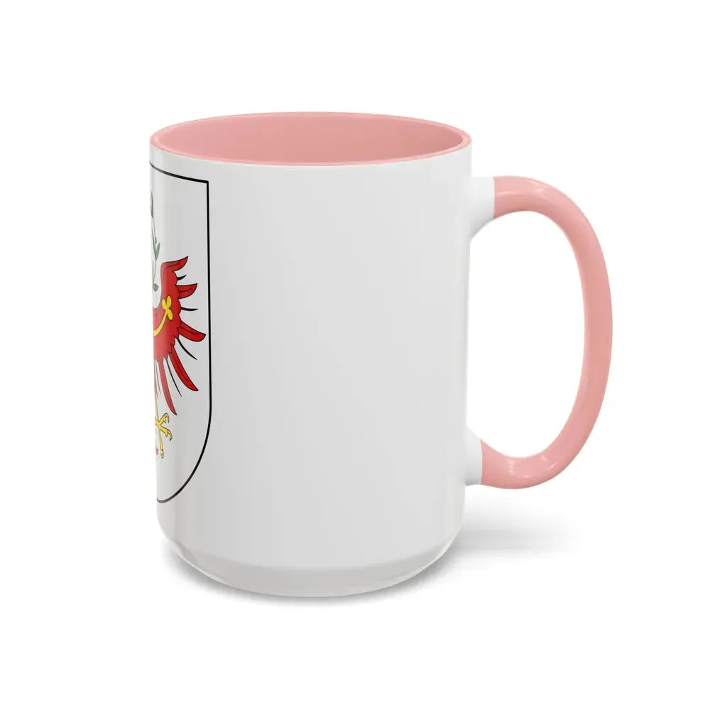 Coat of Arms of Tirol Austria - Accent Coffee Mug - Go Mug Yourself