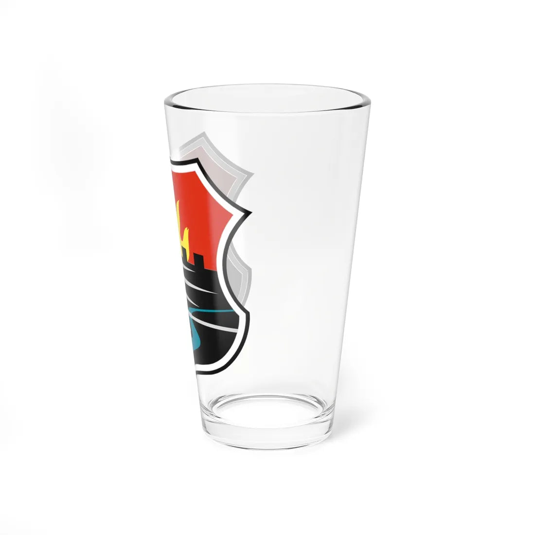 Coat of arms of Tolmin (Slovenia) (Coat of Arms) Pint Glass 16oz - Go Mug Yourself