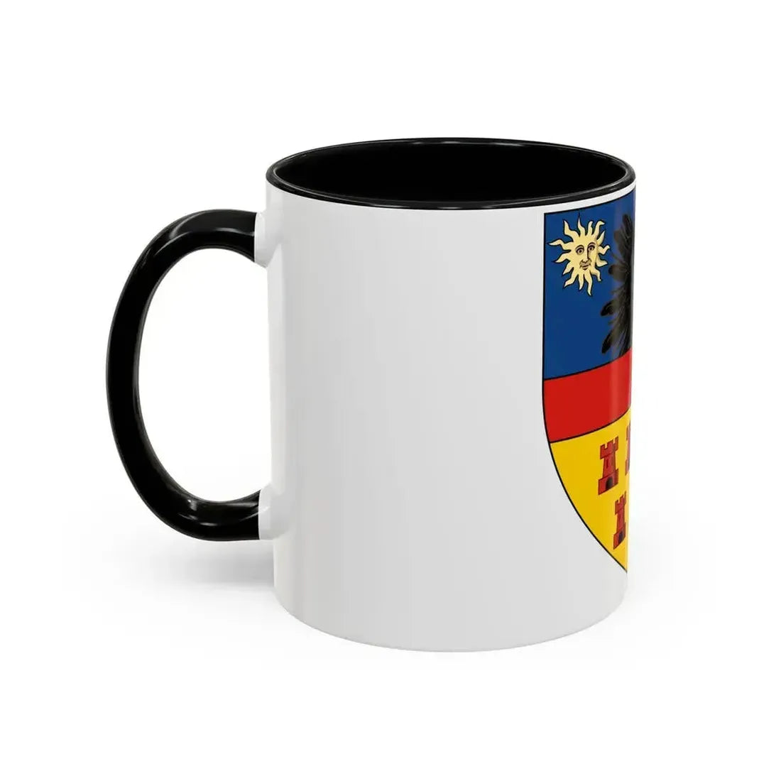 Coat of arms of Transylvania - Accent Coffee Mug - Go Mug Yourself