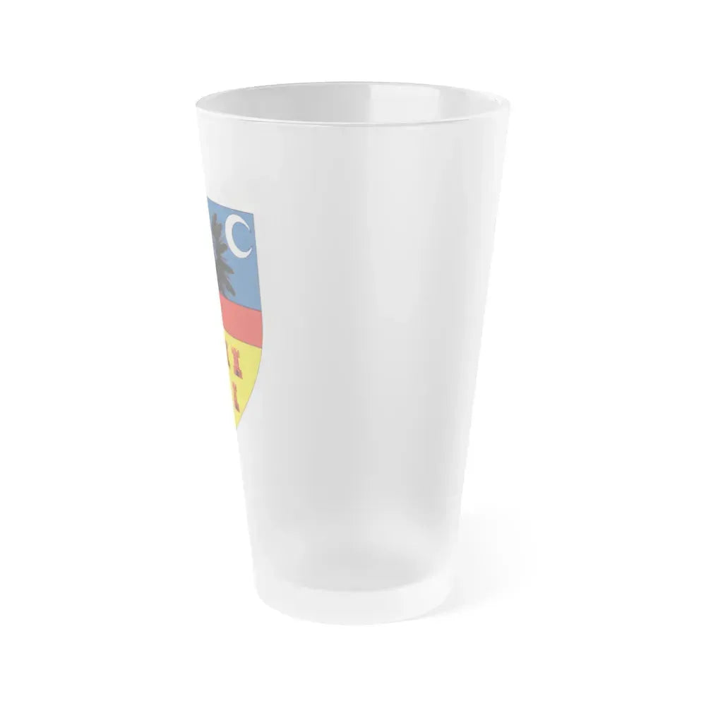 Coat of arms of Transylvania - Frosted Pint Glass 16oz - Go Mug Yourself