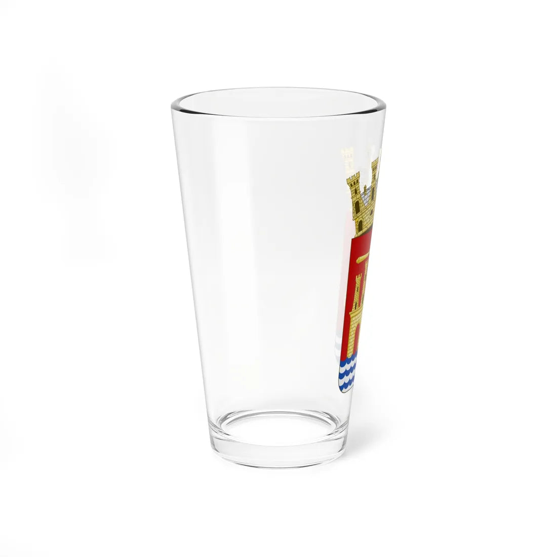 Coat of arms of Trapani (Italy) (Coat of Arms) Pint Glass 16oz - Go Mug Yourself