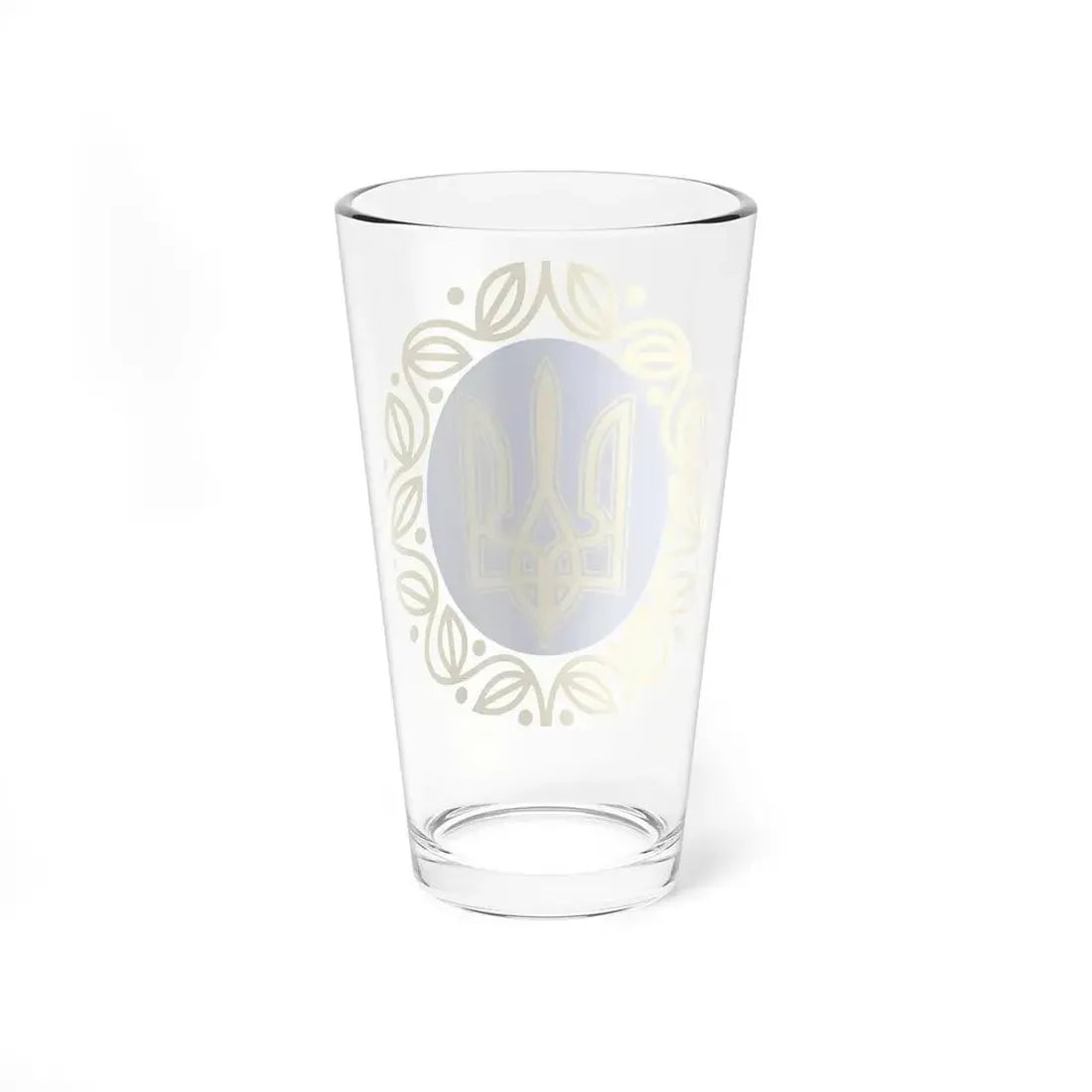 Coat of arms of Ukrainian People's Republic - Pint Glass 16oz - Go Mug Yourself