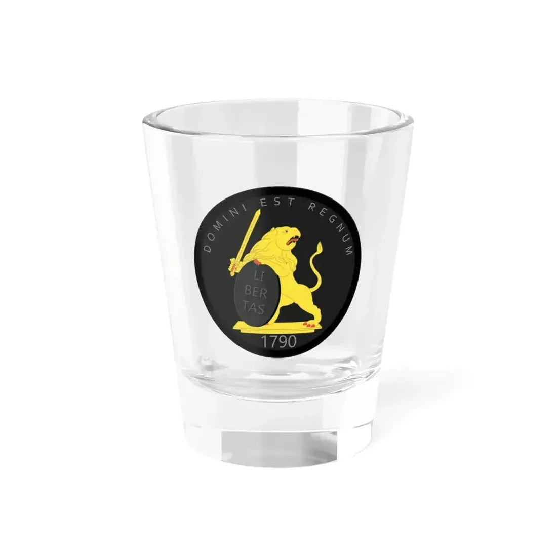 Coat of arms of United Belgian States - Shot Glass 1.5oz 1.5oz - Go Mug Yourself
