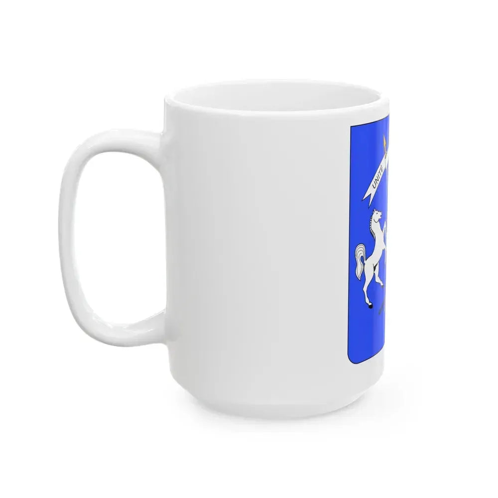 Coat of arms of Upper Volta - White Coffee Mug - Go Mug Yourself