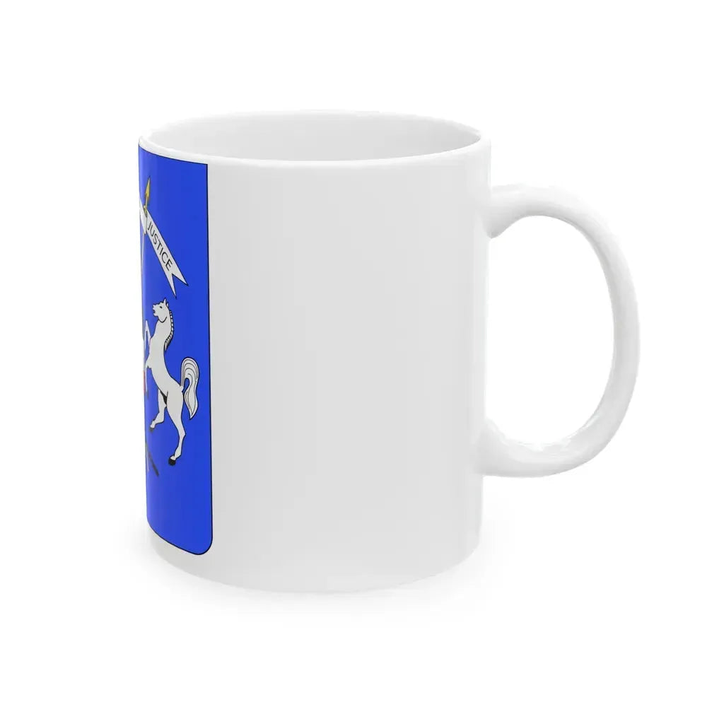 Coat of arms of Upper Volta - White Coffee Mug - Go Mug Yourself