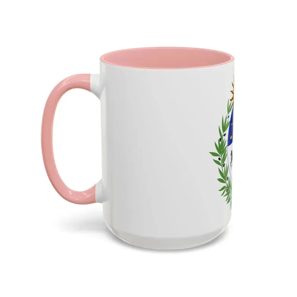 Coat of arms of Uruguay - Accent Coffee Mug - Go Mug Yourself