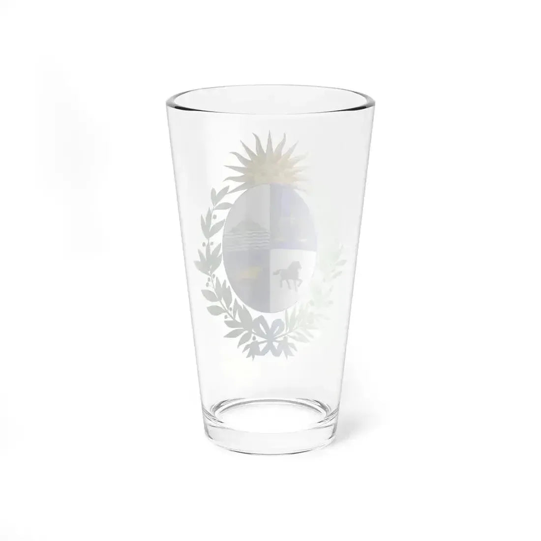 Coat of arms of Uruguay - Pint Glass 16oz - Go Mug Yourself