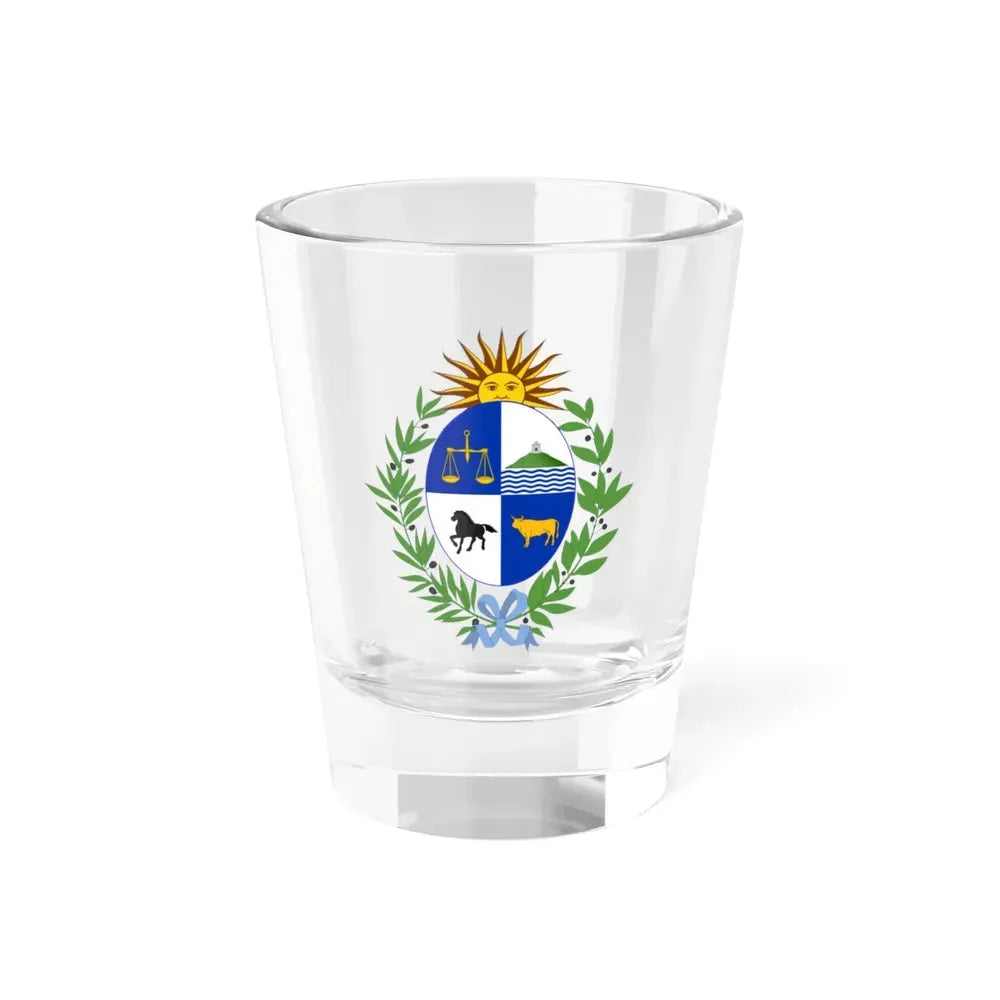 Coat of arms of Uruguay - Shot Glass 1.5oz 1.5oz - Go Mug Yourself