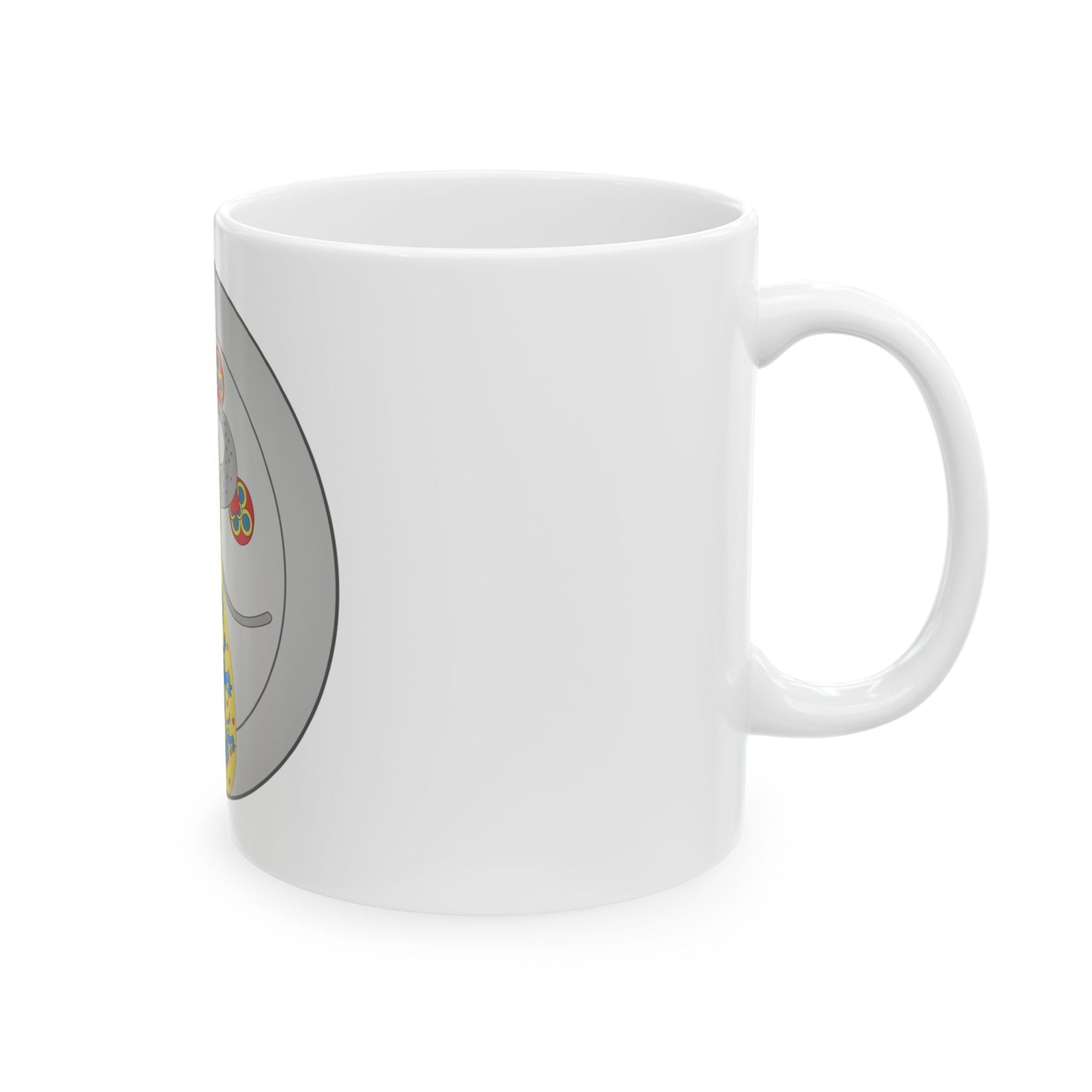 Coat of arms of Valdemar IV of Denmark - White Coffee Mug-Go Mug Yourself