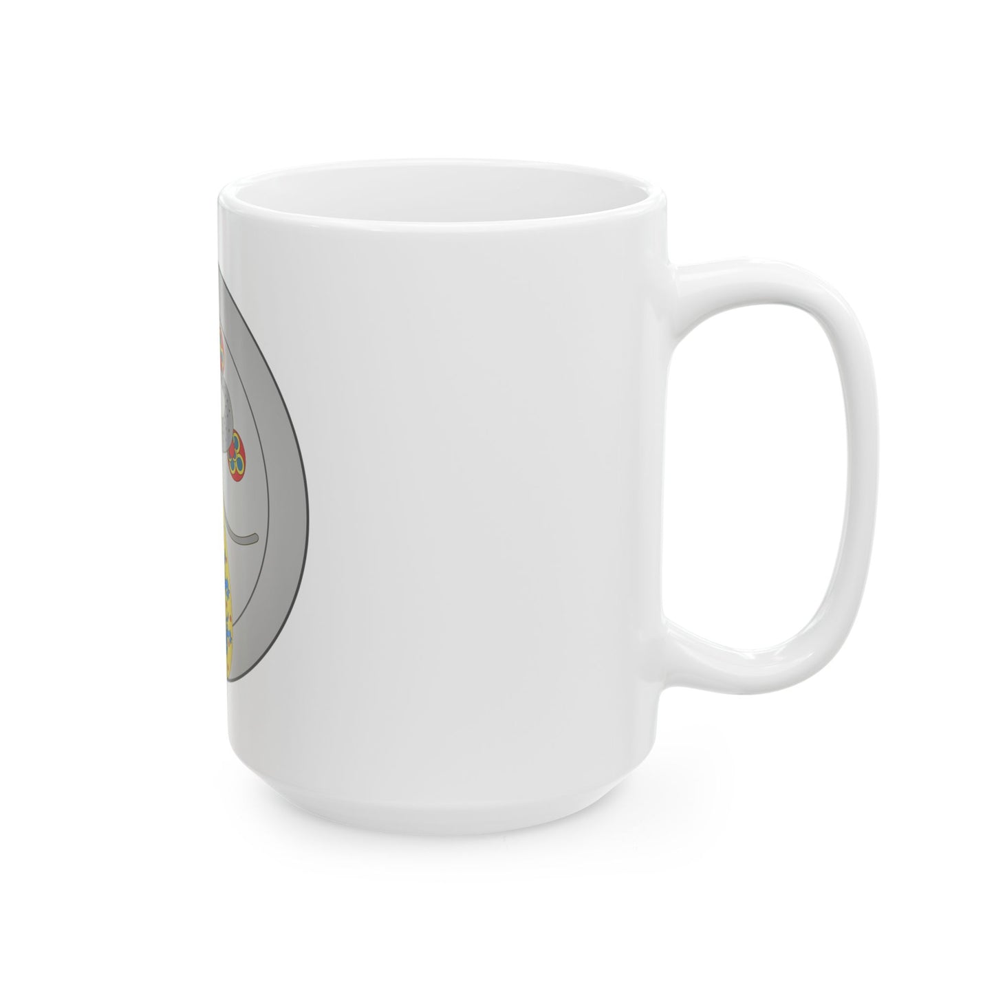 Coat of arms of Valdemar IV of Denmark - White Coffee Mug-Go Mug Yourself