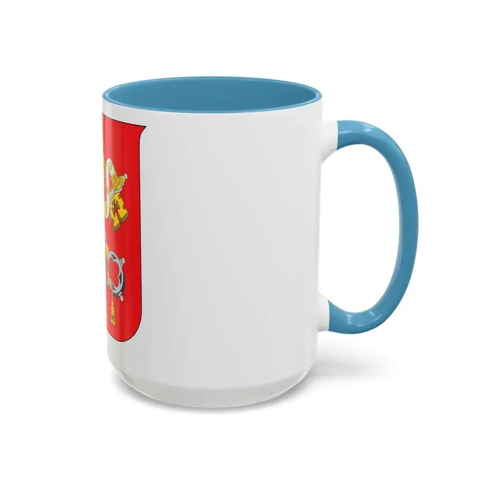 Coat of arms of Vatican City State - Accent Coffee Mug - Go Mug Yourself