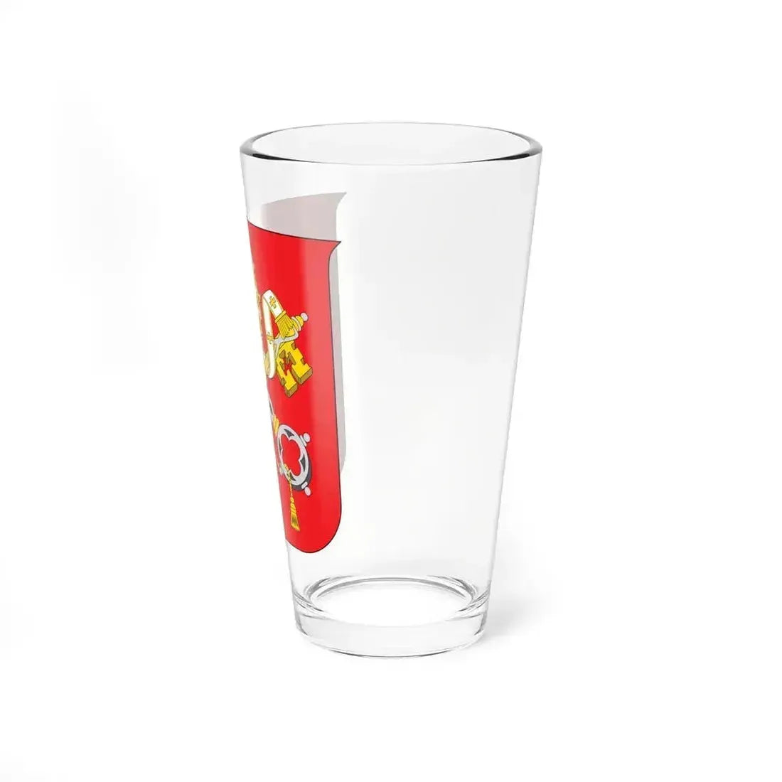 Coat of arms of Vatican City State - Pint Glass 16oz - Go Mug Yourself