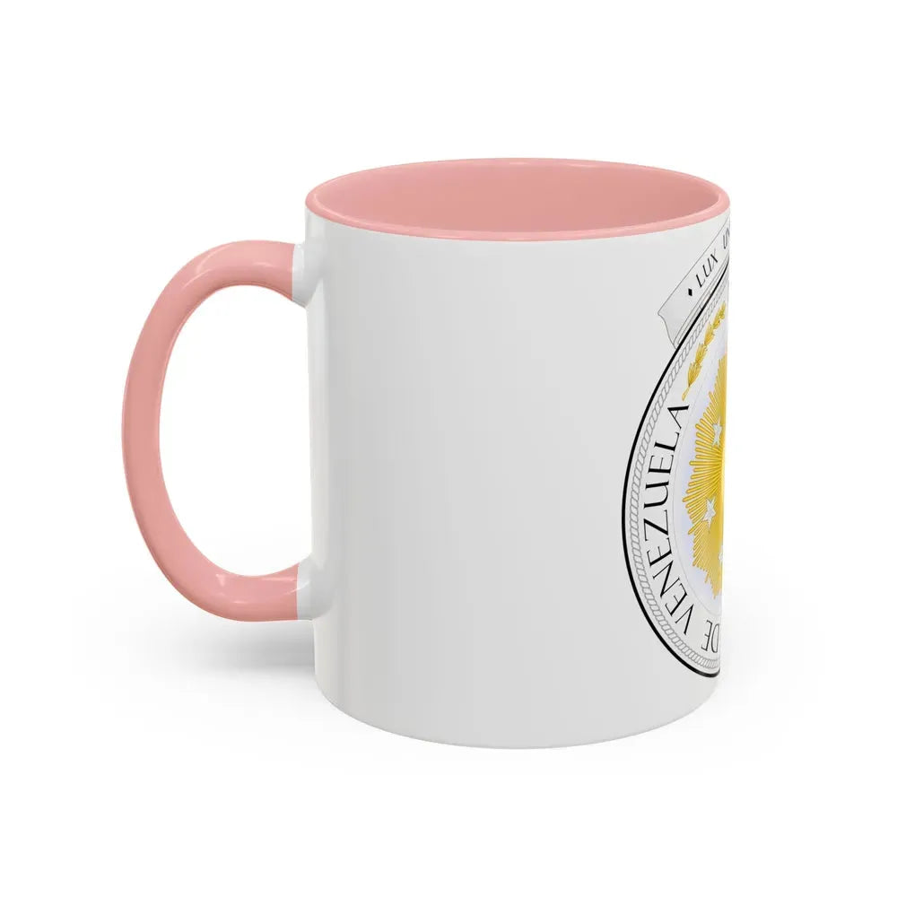 Coat of arms of Venezuela (1810) - Accent Coffee Mug - Go Mug Yourself