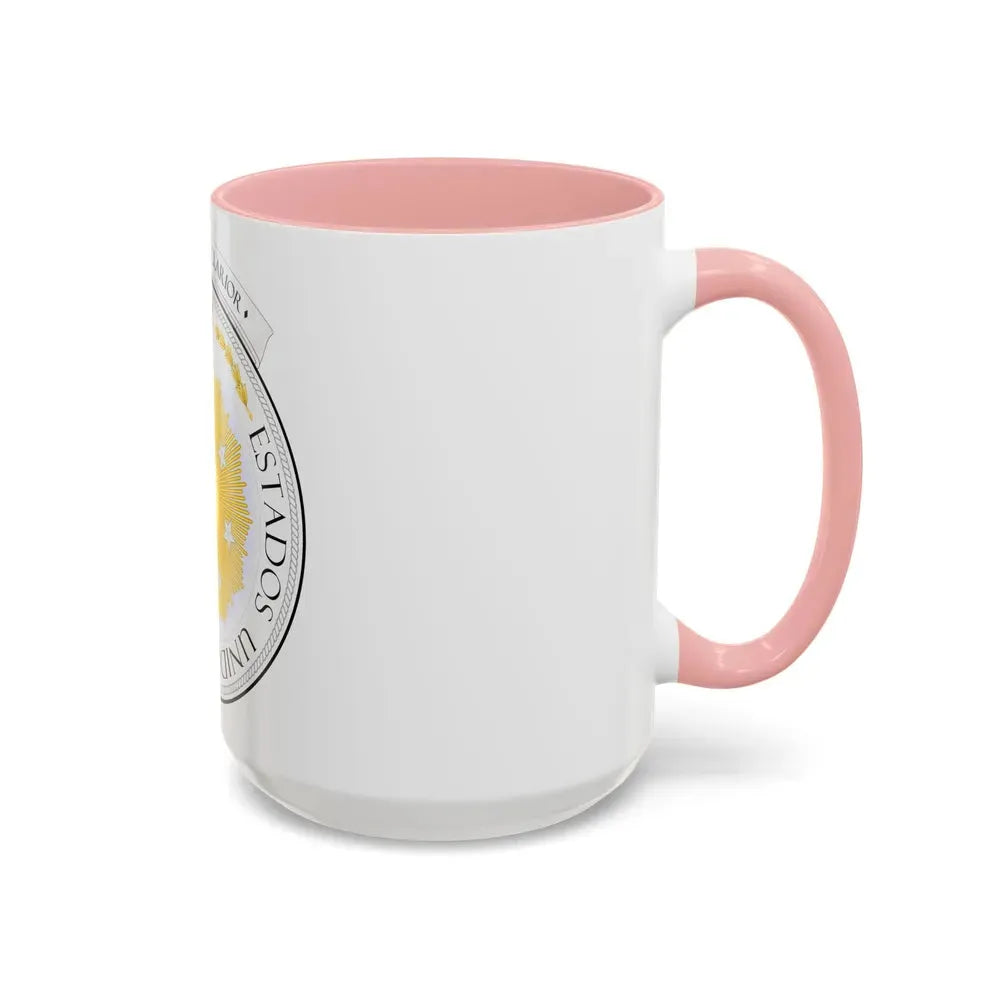 Coat of arms of Venezuela (1810) - Accent Coffee Mug - Go Mug Yourself