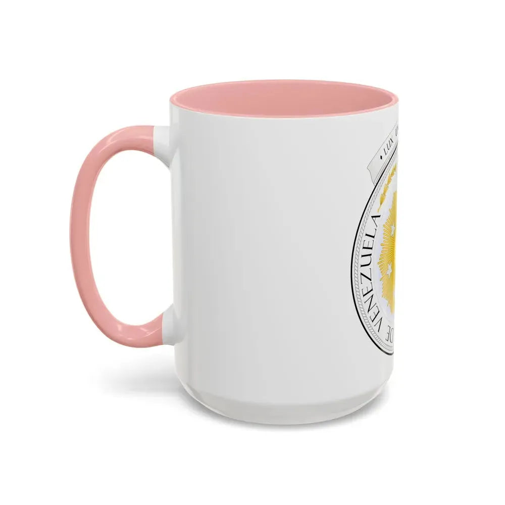 Coat of arms of Venezuela (1810) - Accent Coffee Mug - Go Mug Yourself