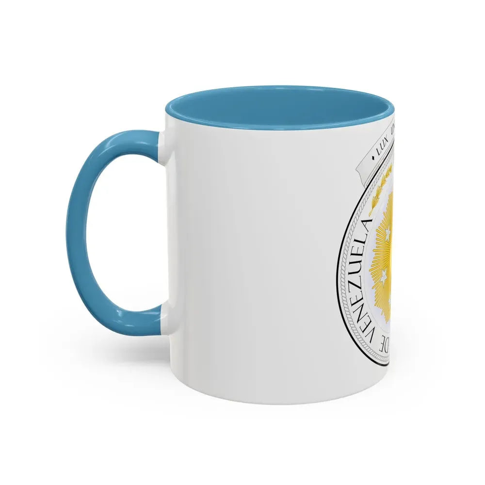 Coat of arms of Venezuela (1810) - Accent Coffee Mug - Go Mug Yourself