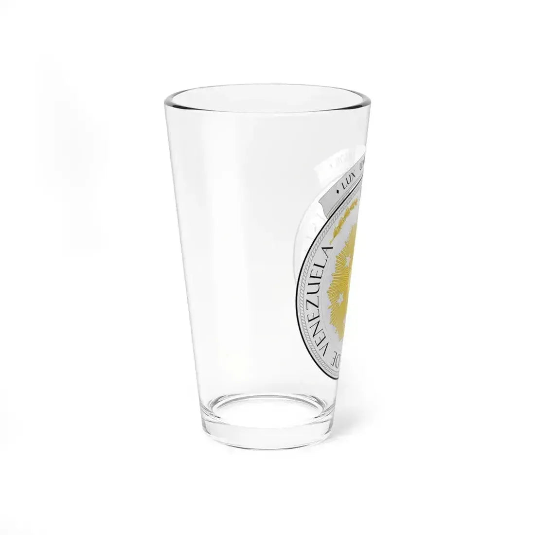 Coat of arms of Venezuela (1810) - Pint Glass 16oz - Go Mug Yourself