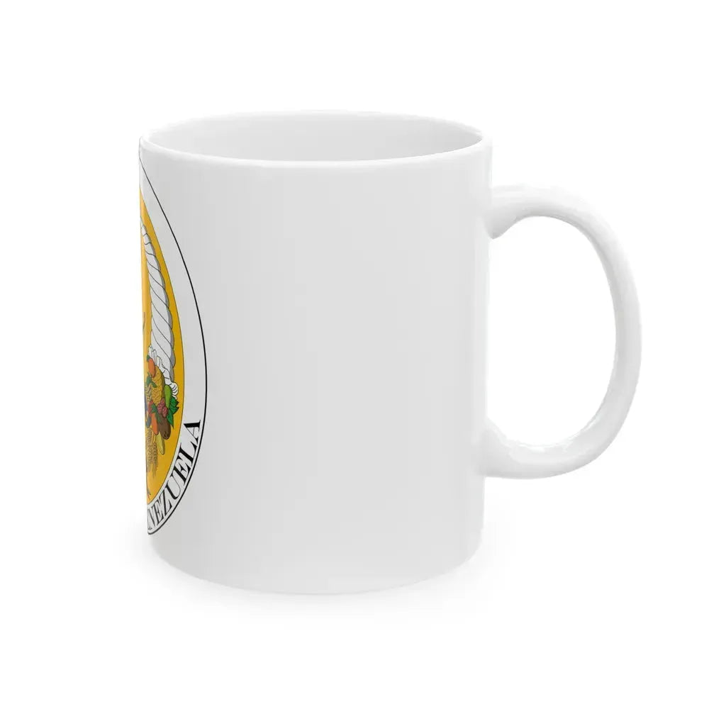 Coat of arms of Venezuela (1830-1836) - White Coffee Mug - Go Mug Yourself