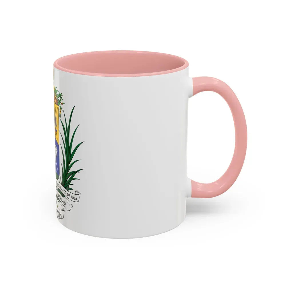 Coat of arms of Venezuela (1871) - Accent Coffee Mug - Go Mug Yourself