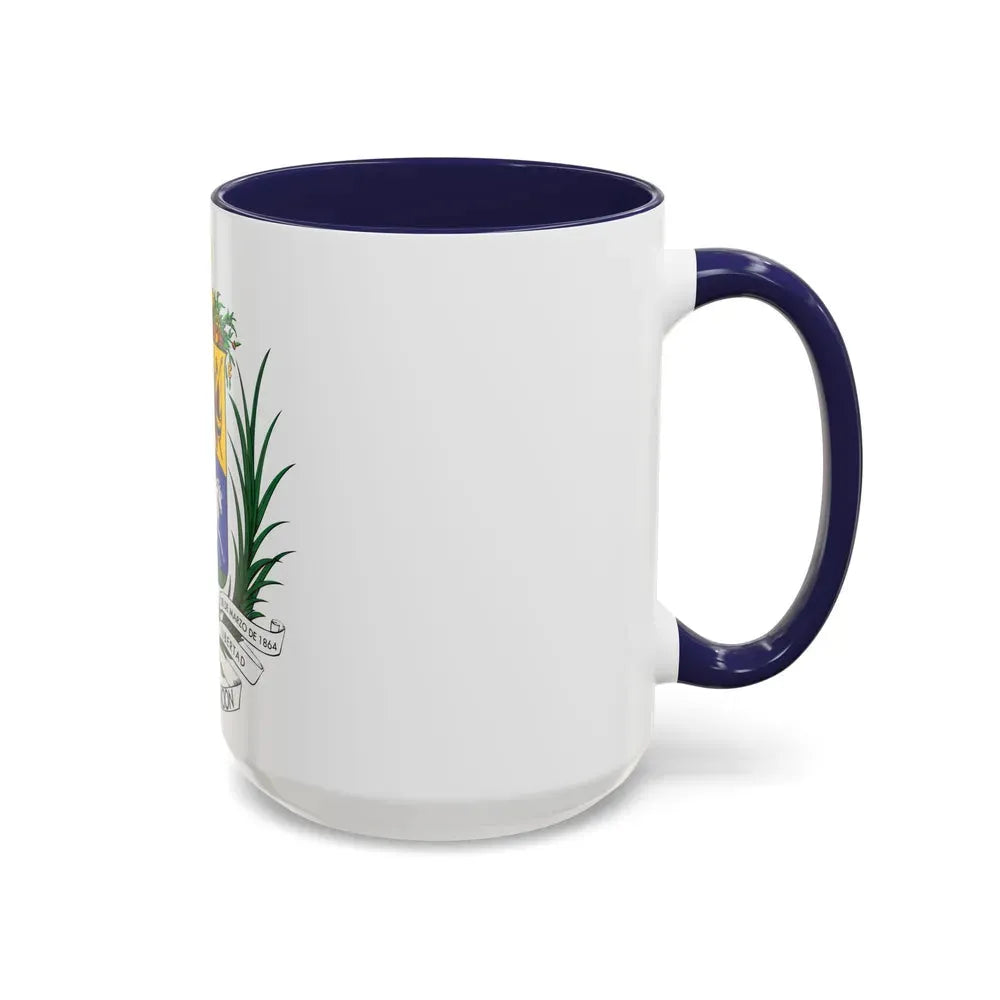 Coat of arms of Venezuela (1871) - Accent Coffee Mug - Go Mug Yourself