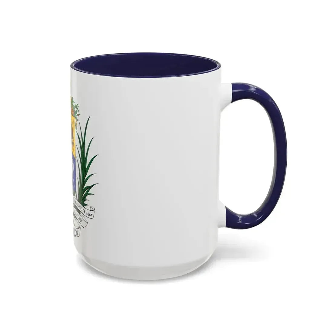 Coat of arms of Venezuela (1871) - Accent Coffee Mug - Go Mug Yourself