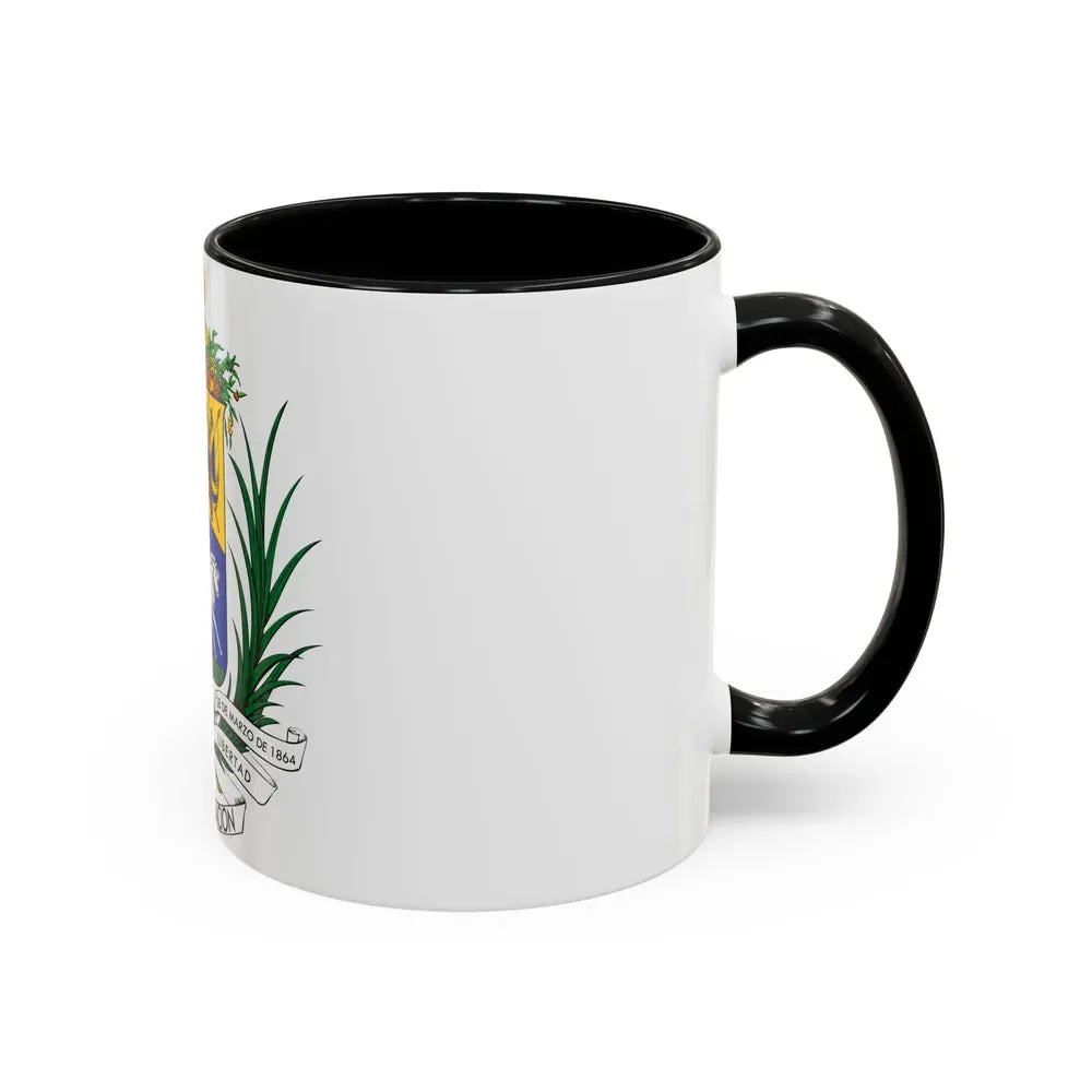 Coat of arms of Venezuela (1871) - Accent Coffee Mug - Go Mug Yourself