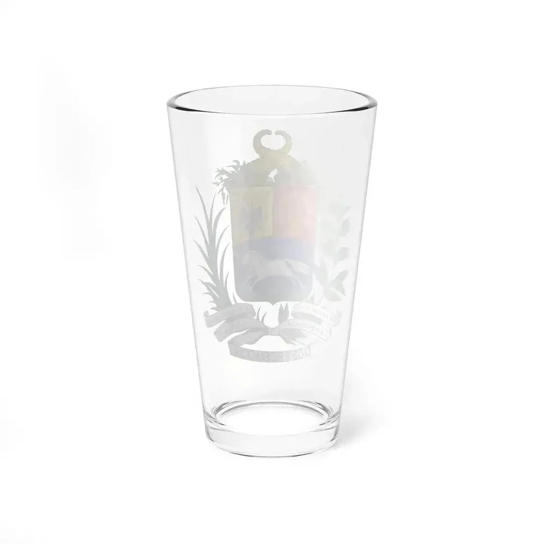 Coat of arms of Venezuela (1871) - Pint Glass 16oz - Go Mug Yourself