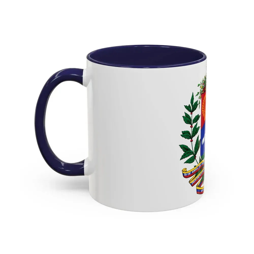 Coat of arms of Venezuela (1954-2006) - Accent Coffee Mug - Go Mug Yourself