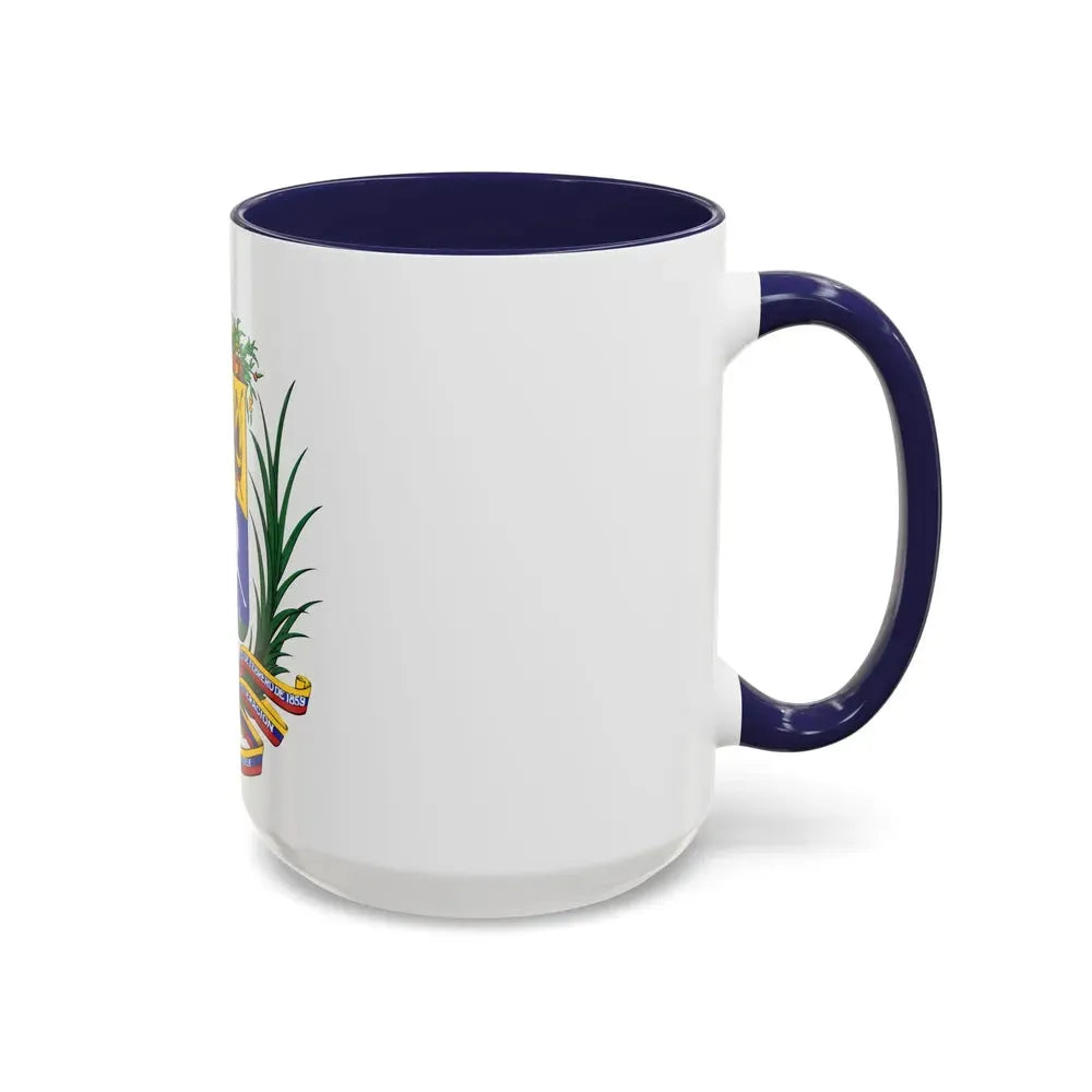 Coat of arms of Venezuela (1954-2006) - Accent Coffee Mug - Go Mug Yourself