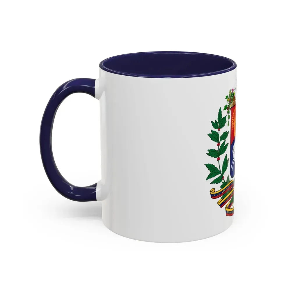 Coat of arms of Venezuela - Accent Coffee Mug - Go Mug Yourself