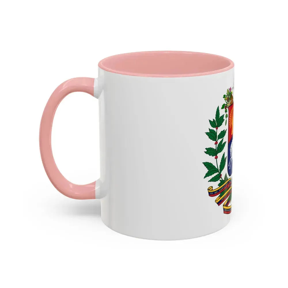Coat of arms of Venezuela - Accent Coffee Mug - Go Mug Yourself