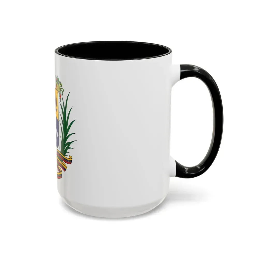 Coat of arms of Venezuela - Accent Coffee Mug - Go Mug Yourself