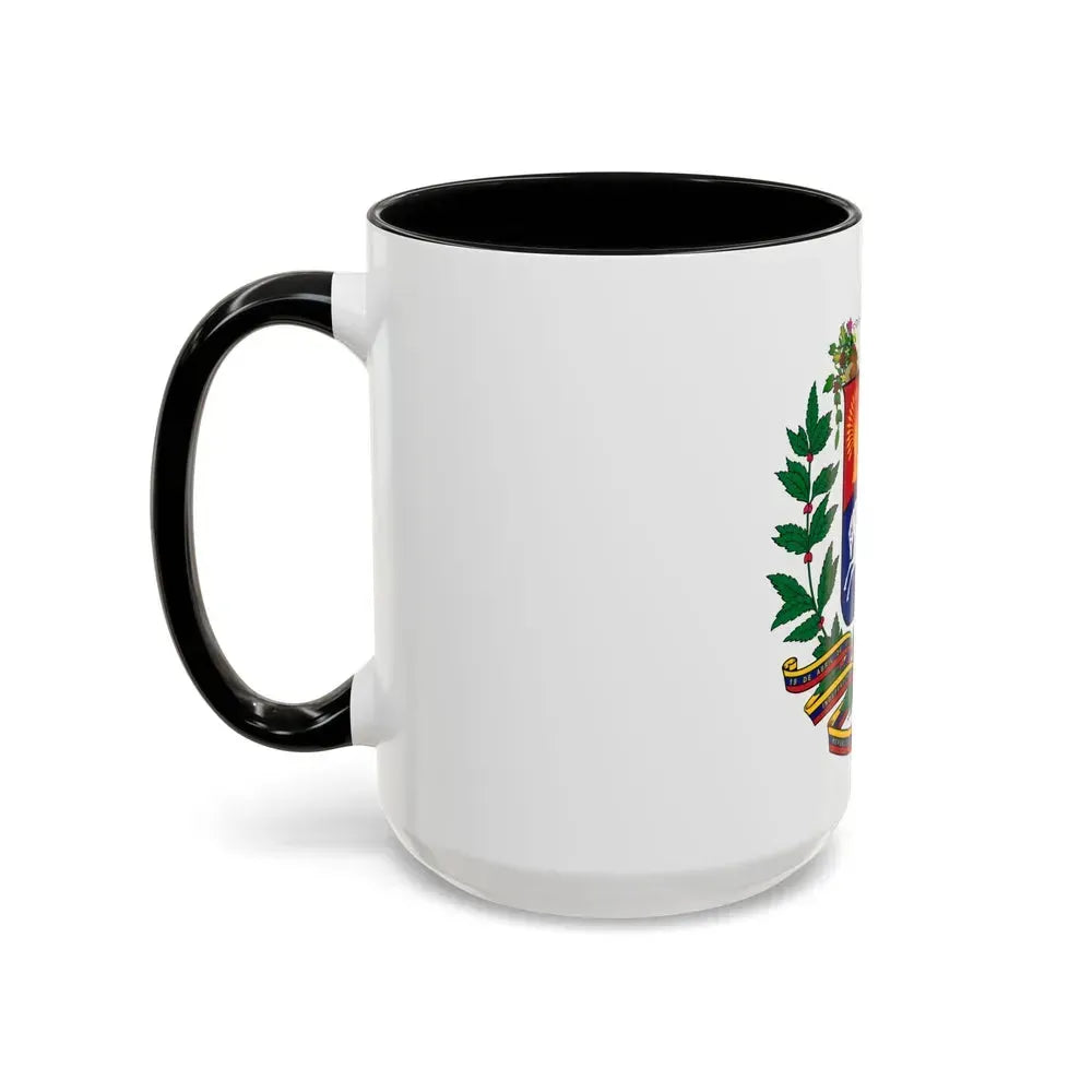 Coat of arms of Venezuela - Accent Coffee Mug - Go Mug Yourself