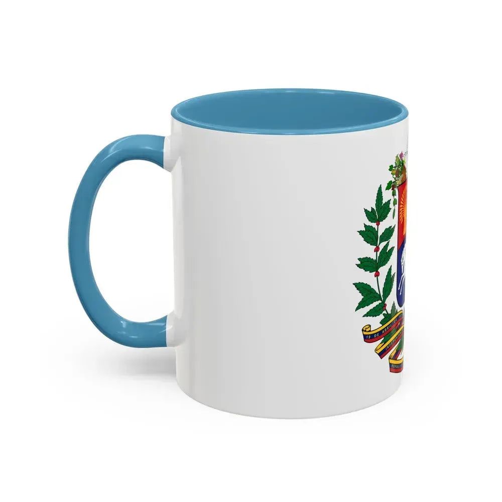 Coat of arms of Venezuela - Accent Coffee Mug - Go Mug Yourself