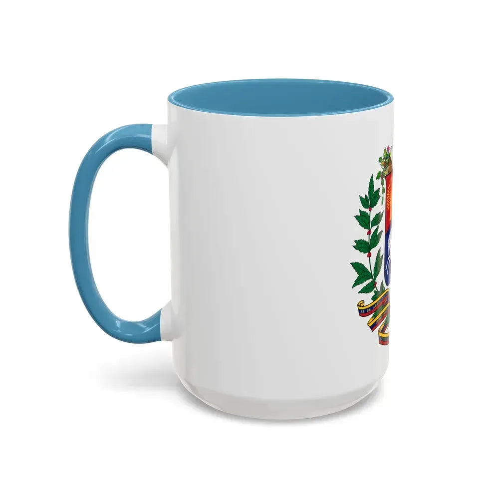 Coat of arms of Venezuela - Accent Coffee Mug - Go Mug Yourself