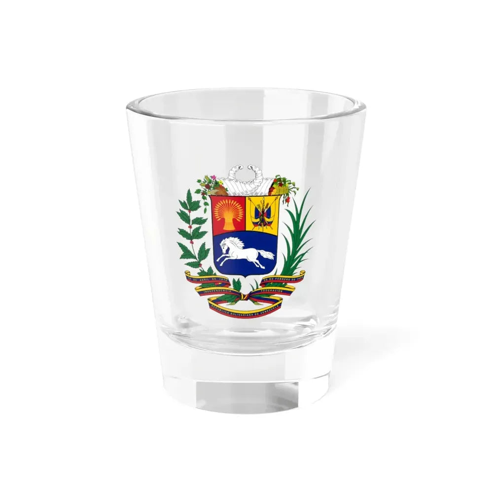 Coat of arms of Venezuela - Shot Glass 1.5oz 1.5oz - Go Mug Yourself