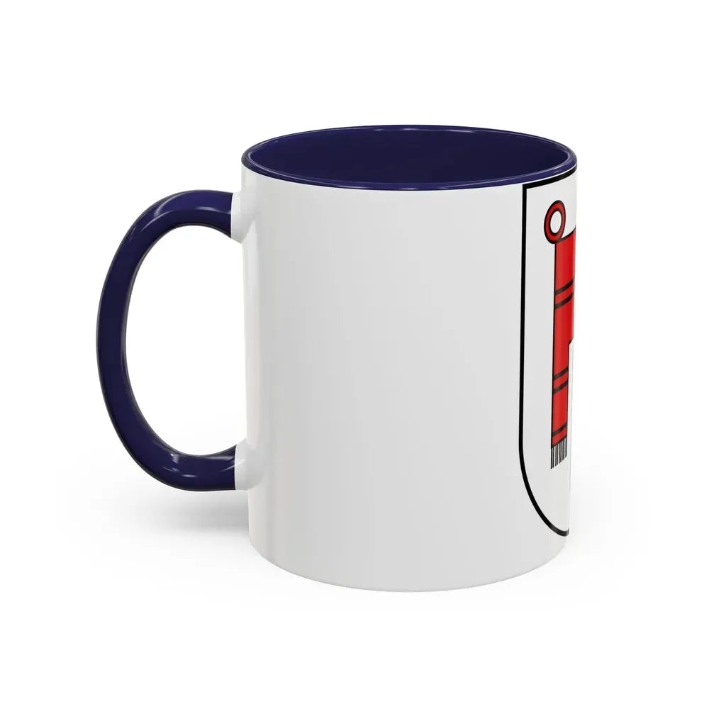 Coat of Arms of Vorarlberg Austria - Accent Coffee Mug - Go Mug Yourself