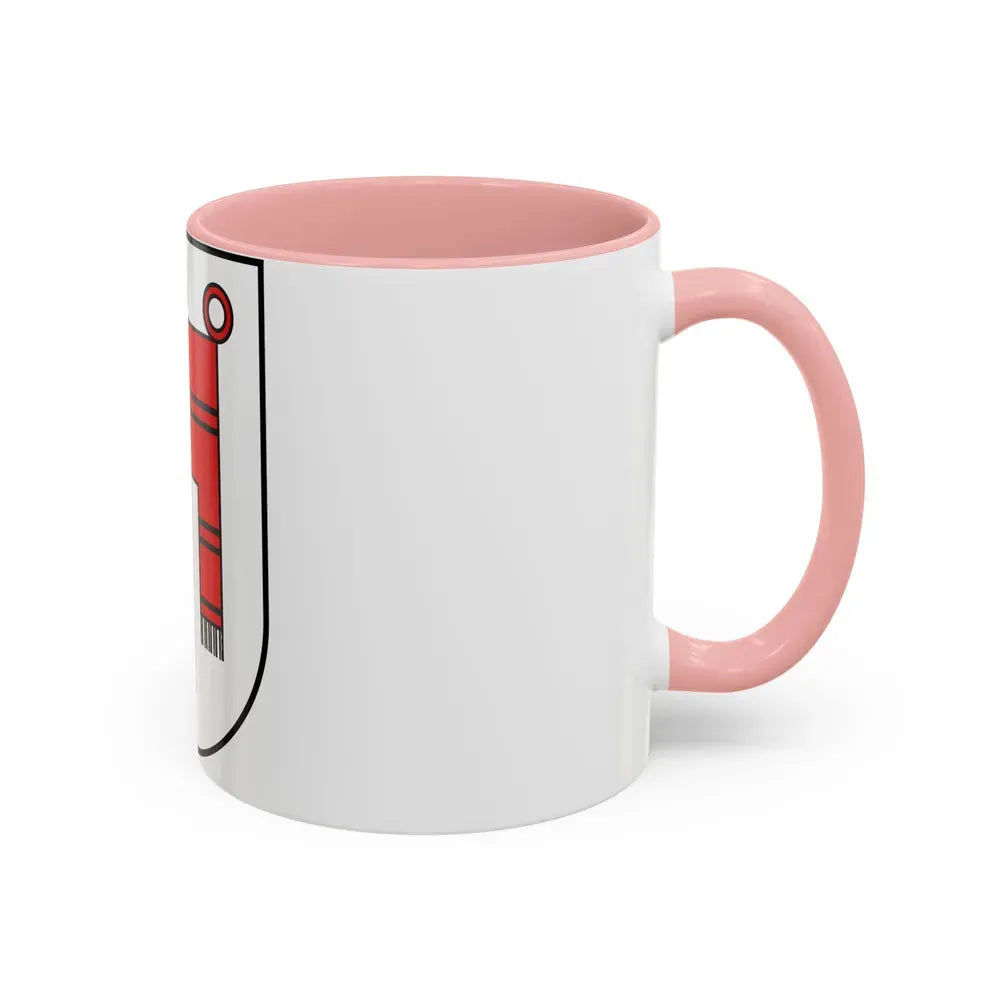 Coat of Arms of Vorarlberg Austria - Accent Coffee Mug - Go Mug Yourself