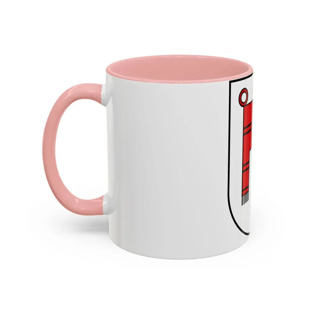 Coat of Arms of Vorarlberg Austria - Accent Coffee Mug - Go Mug Yourself