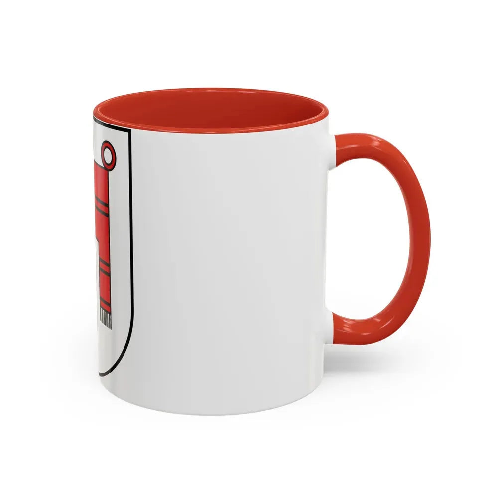 Coat of Arms of Vorarlberg Austria - Accent Coffee Mug - Go Mug Yourself